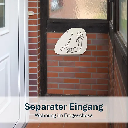 Apartament Stedesdorf, 'nordsee-wattwurm' Stedesdorf